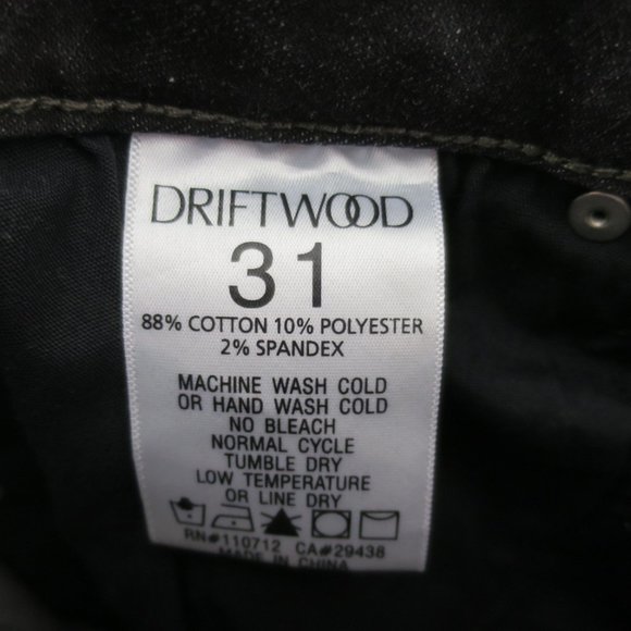 Driftwood Jackie Zig Zag Beaded Skinny Jeans Size 31 NWOT - Picture 13 of 13